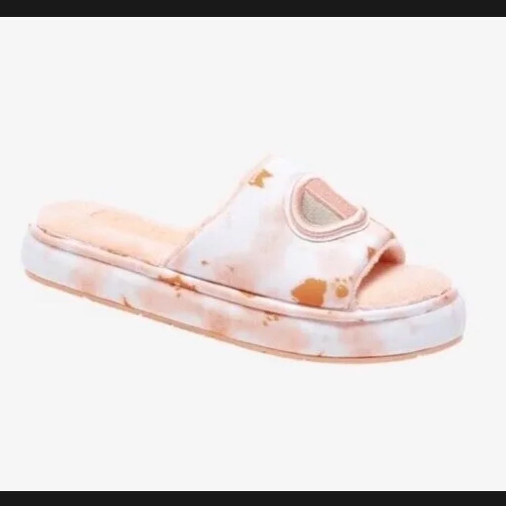 Women's Slippers Champion Cloud Dye Slippers Slides PEACH
